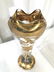 Art Nouveau Style Art Glass Footed Vase - 3