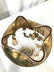 Art Nouveau Style Art Glass Footed Vase - 8