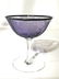 Set 21 Amethyst Toned Frosted Bohemian Glasses - 7