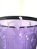 Set 21 Amethyst Toned Frosted Bohemian Glasses - 9
