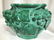 Signed Green Toned Porcelain Ceramic Vessel