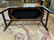 Antique English Silk Upholstered Bench - 14