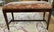 Antique English Silk Upholstered Bench - 3