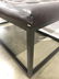 PERMAISURI CO LTD. Tufted Leather Metal Bench - 6