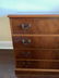 4 Drawer Mahogany 2 Tone Chest - 5