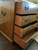 4 Drawer Mahogany 2 Tone Chest - 7