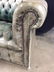 Vintage Leather Tufted Chesterfield Sofa - 8