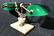 Double Shade Marble Base Bankers Lamp