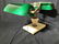 Double Shade Marble Base Bankers Lamp - 4