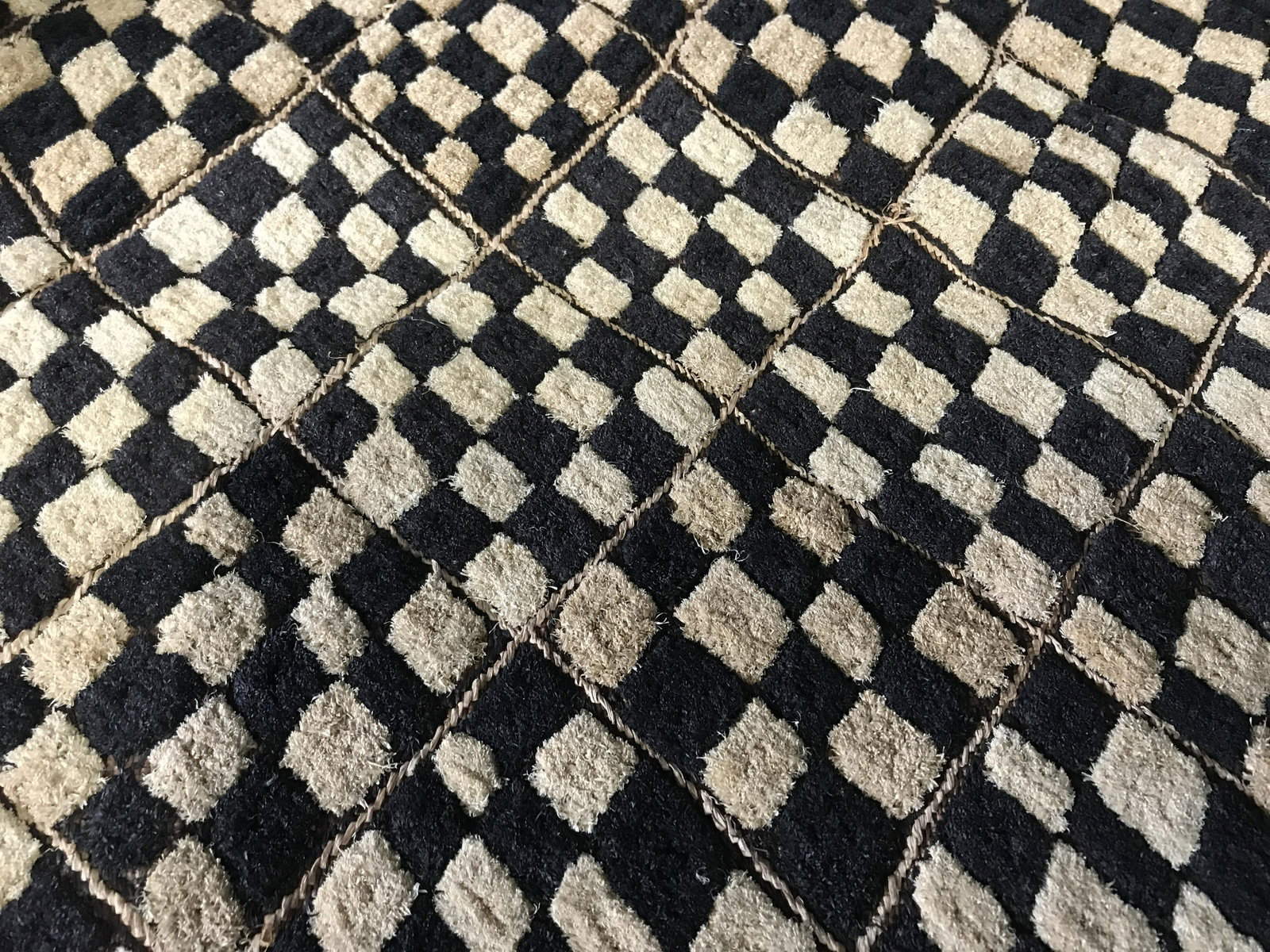 Vintage Raffia Zaire Congo Fabric: Vintage Raffia Fabric Congo Zaire, origins can be found in what was once called the Republic of Zaire and is now located in The Democratic Republic of the Congo Central Africa, patterned in dark brown