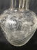 Frosted Glass Pitcher W Metal Spout & Handle - 11