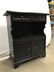 BALLARD DESIGN Black tnd Wood Cabinet Side Table - 3