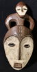 Lega Brown and White Caolain Mask