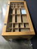 Vintage Wooden Display Case Table - 7
