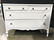 White Toned Vintage Wooden Dresser