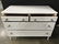 White Toned Vintage Wooden Dresser - 4