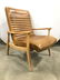 SHERRILL FURNITURE CO Leather MCM Armchair