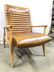 SHERRILL FURNITURE CO Leather MCM Armchair - 3