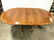 Vintage Double Pedestal Wooden Dining Table - 2