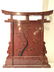 Asian Wood Panel W Mother Of Pearl Inlay - 11
