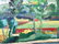 L. Verdonet Signed Oil on Board Landscape