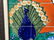 Mid Century Modern Framed Painted Tile Art - 8