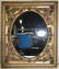 Vintage Gold Toned Gilt Frame Wall Mirror