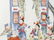 Hand Painted Framed Chinese Porcelain Tile - 8