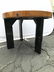 Vintage Wooden Inlay Side Table - 3