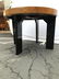 Vintage Wooden Inlay Side Table - 4