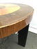 Vintage Wooden Inlay Side Table - 6