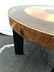 Vintage Wooden Inlay Side Table - 7