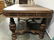 Antique Carved Wooden Dining Table - 5