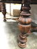 Antique Carved Wooden Dining Table - 8