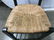 Vintage Wooden Stool W Rush Seat & Backrest - 7