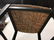 Vintage Wooden Stool W Rush Seat & Backrest - 8