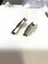 Vintage Art Deco Crystal Brooches in Velvet Box, - 2