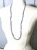 Natural Blue Stone Beaded Necklace - 4