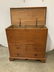 Antique Chest Blanket Box Dresser - 6