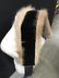 Red- Brown w/ Black Fox Fur Neck Collar Scarf - 4