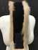 Red- Brown w/ Black Fox Fur Neck Collar Scarf - 5