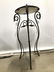 Vintage Metal Tile Top Plant Stand - 4