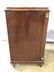 Pair Vintage Carved Wooden Curtained Side Tables - 4