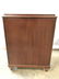 Pair Vintage Carved Wooden Curtained Side Tables - 5