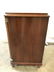 Pair Vintage Carved Wooden Curtained Side Tables - 6