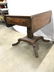 Vintage Carved Wooden Drop Leaf Table - 8