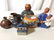 Lot Tabletop Hand Painted Pottery Decor - 2