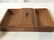 Dresser Valet Wood Box with Vintage Accessories - 8