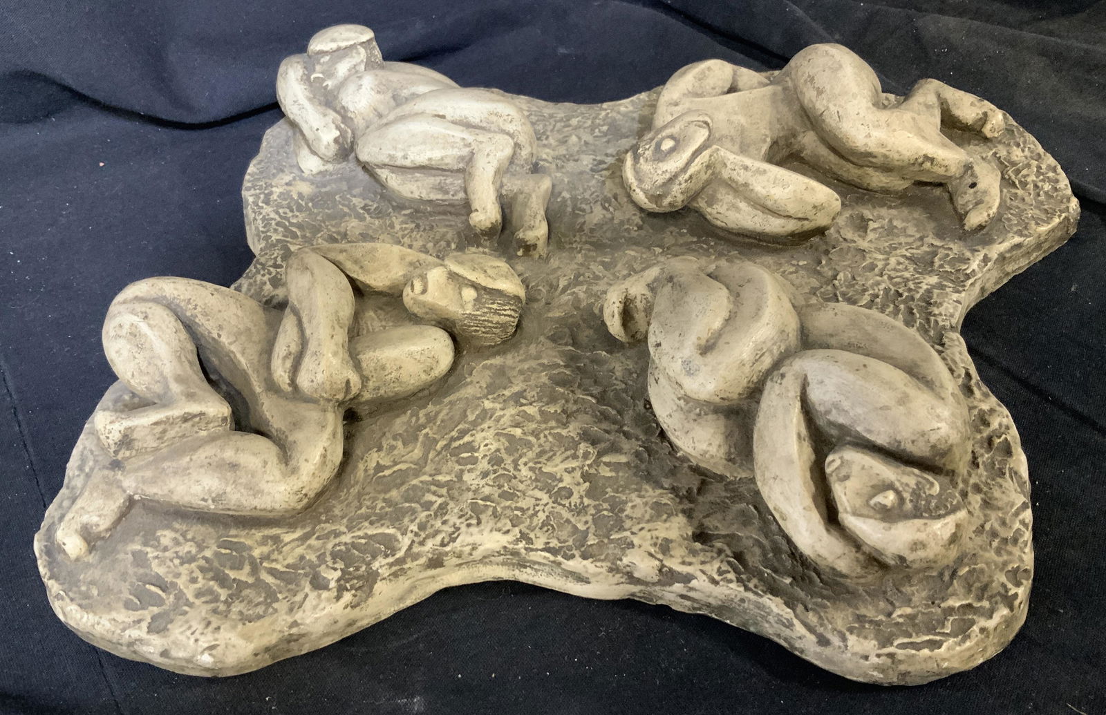 Figural Modernist Wall Plaque Abstract Style (1 of 17)