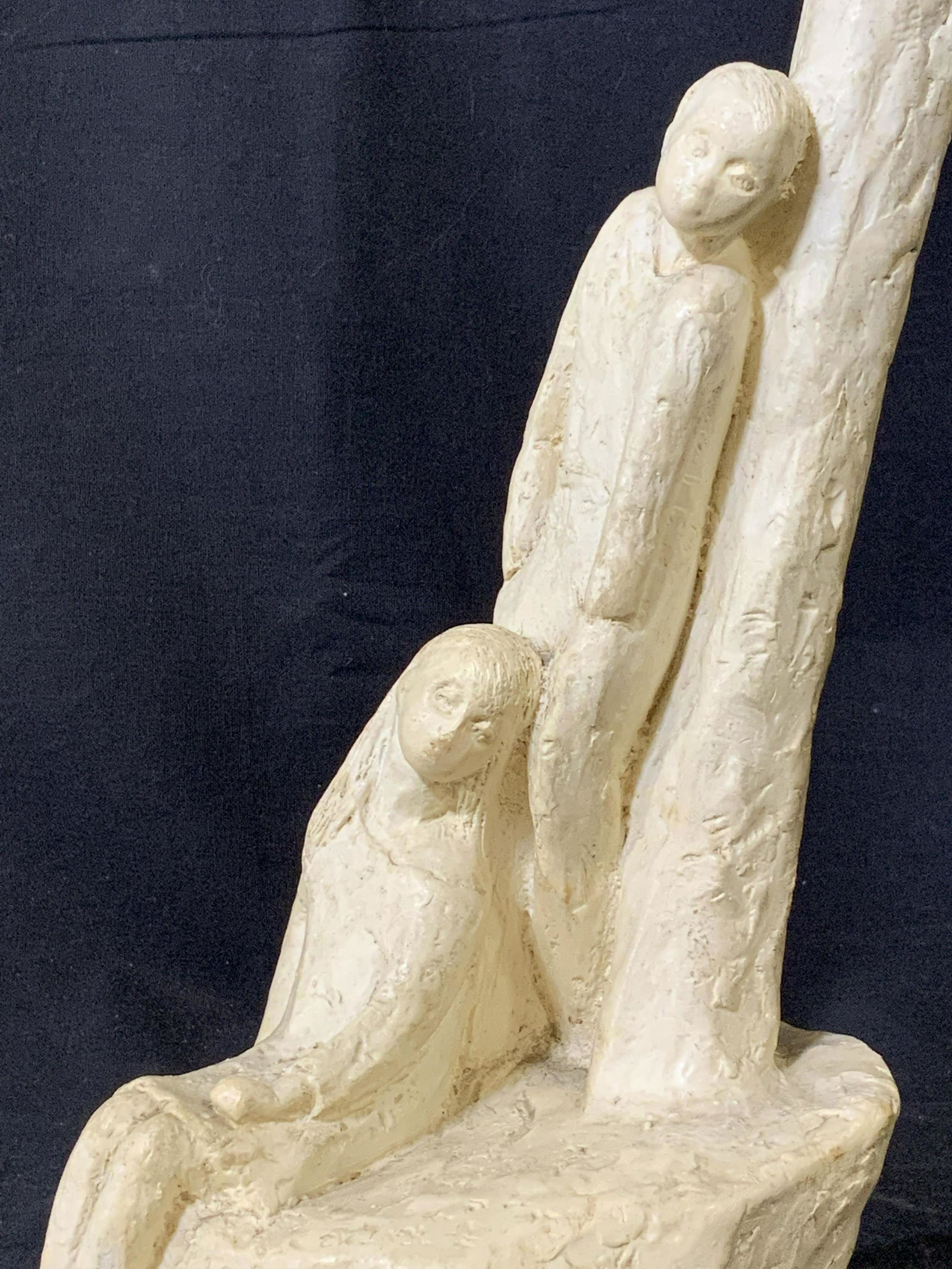 Children Figural Plaster Sculpture Mid Century (1 of 15)